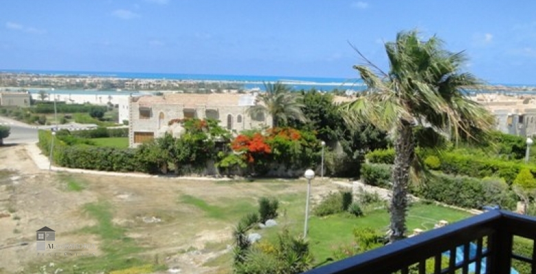 شاليه للايجار بمارينا بوابة 5  الساحل الشمالى algomhoria