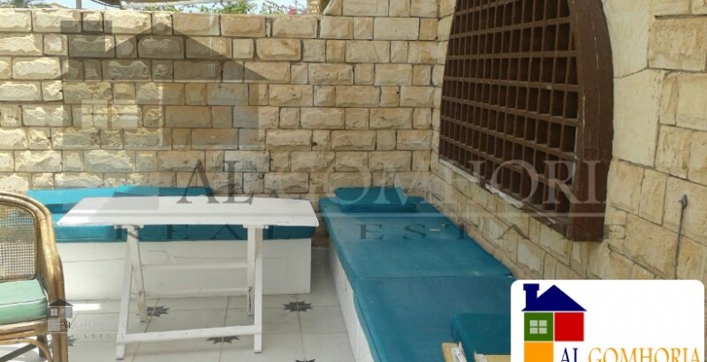 شاليه للايجار في مارينا الساحل الشمالي 4 غرف