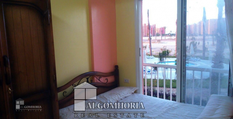 Furnished Chaleh for rent 0.00 M2 in North Coast, Golf Porto Marina