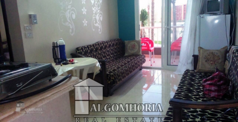 Furnished Chaleh for rent 0.00 M2 in North Coast, Golf Porto Marina