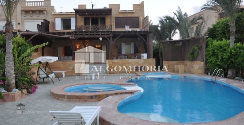 Furnished Villa for rent 000 M2 in North Coast Marina