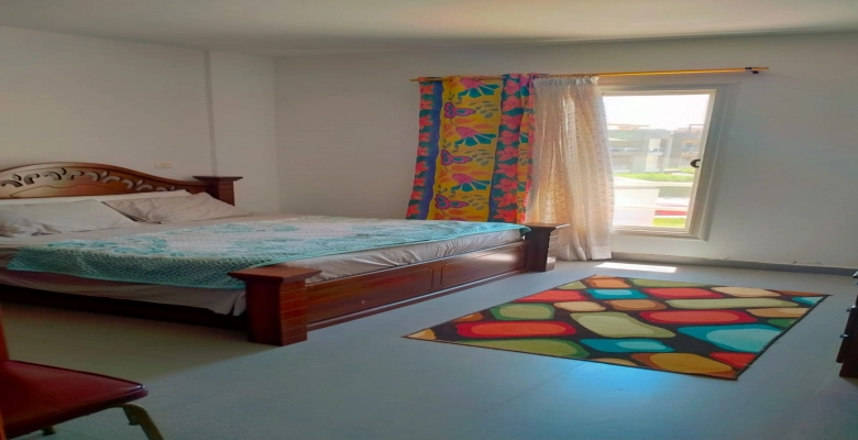شاليه مفروش للإيجار في أمواج، سيدي عبد الرحمن - الساحل الشمالي / Furnished Chaleh for rent in Amwaj, Sidi Abdel Rahman - North Coast