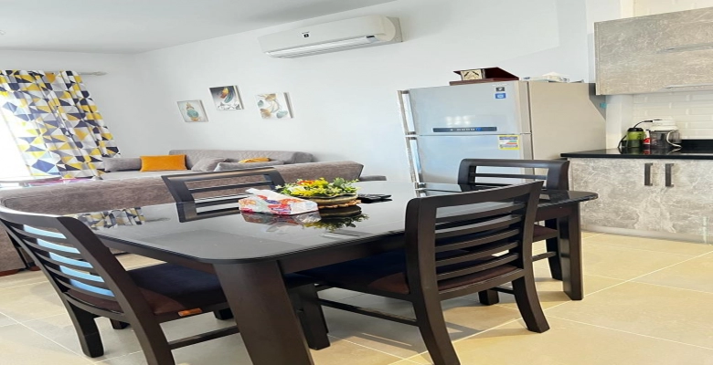 شالية للايجار قرية امواج الساحل الشمالي / Chalet for rent in Amwaj North Coast