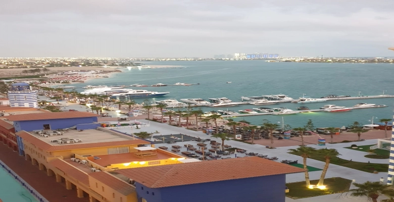 شالية للإيجار في قرية بورتو مارينا الساحل الشمالي